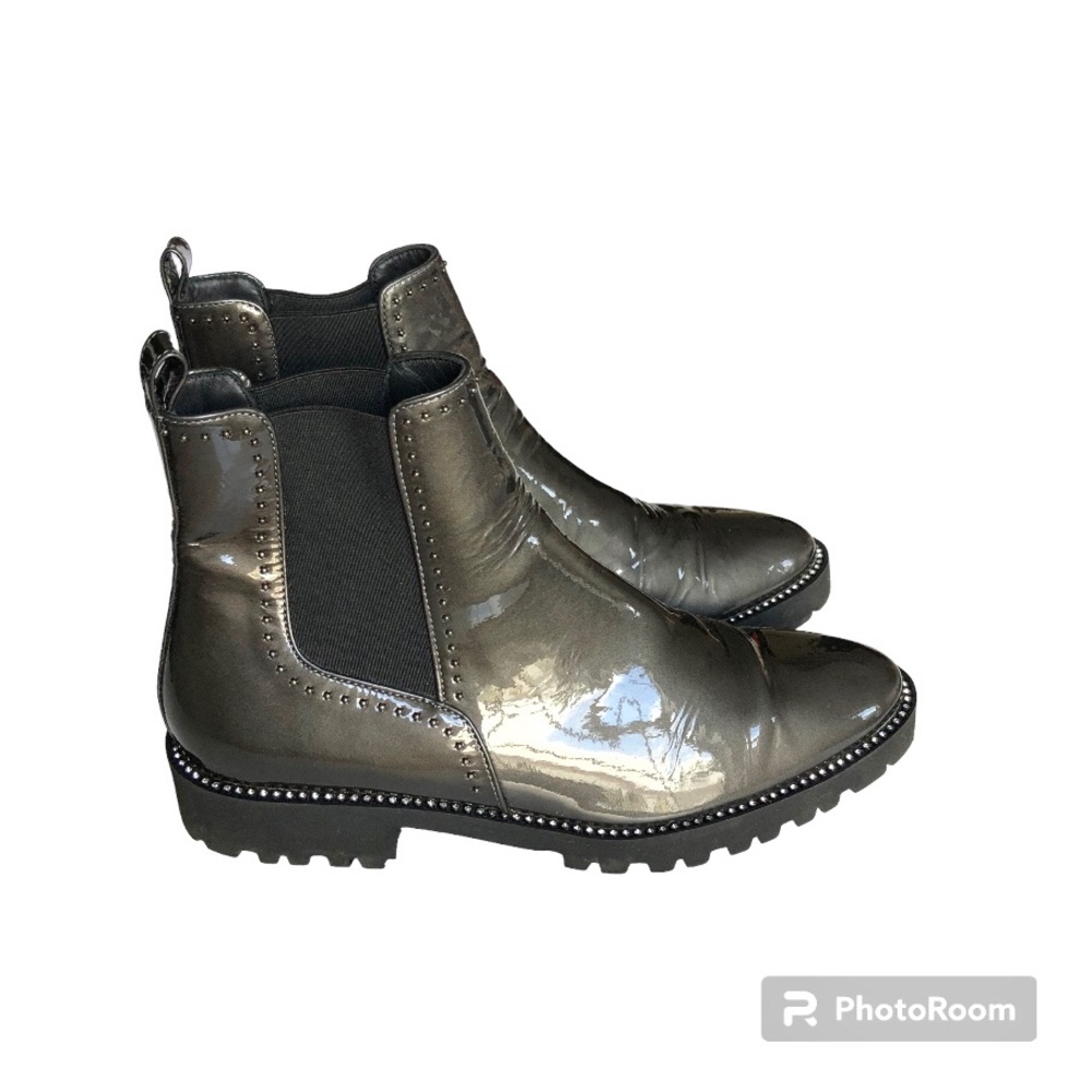 Konstantin Starke Booties Patent Leather Ankle Boots